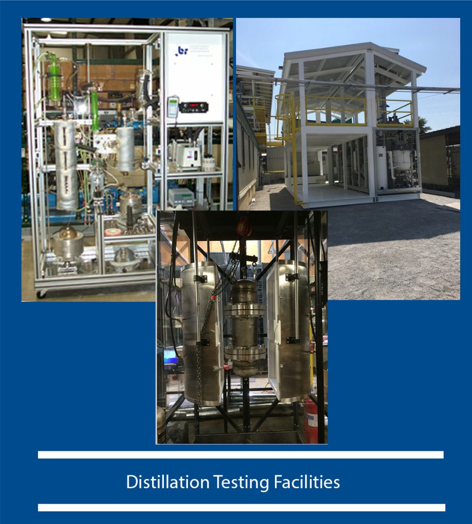 Distillation Testing Facilities